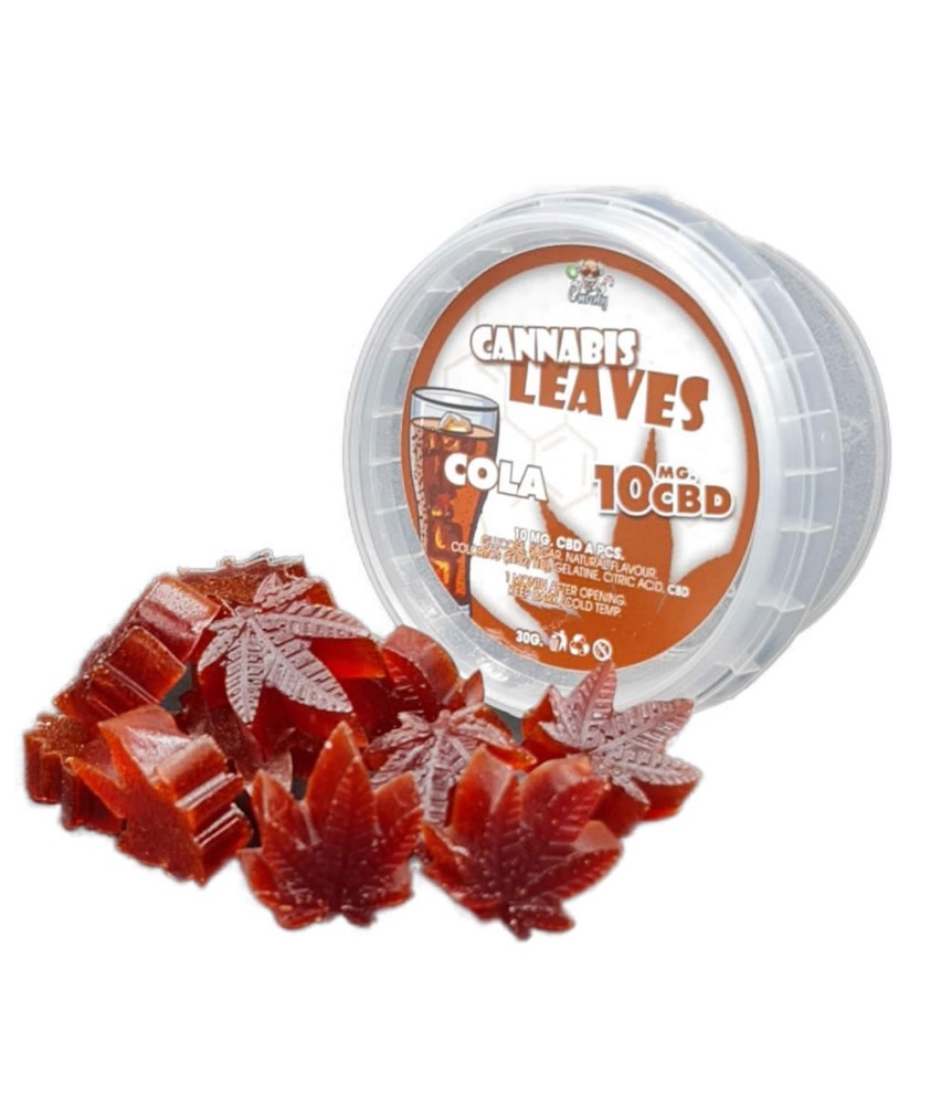 CBD Cannabis Leaves Cola 10mg CBD Cannabis Leaves Cola 10mg