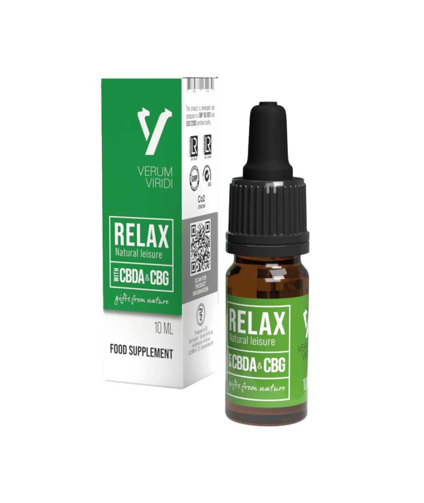 Verum Viridi Relax CBD - 10ml Verum Viridi Relax CBD - 10ml