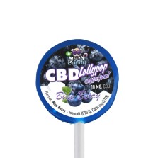 CBD Lolly's Blueberry 10 mg - 6 stuks