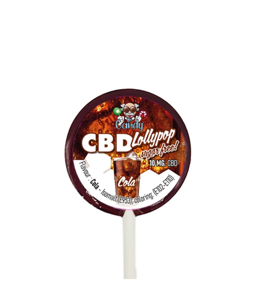 CBD Lolly's Cola 10 mg - 6 stuks CBD Lolly's Cola 10 mg - 6 stuks