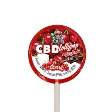 CBD Lolly's Cherry 10 mg - 6 stuks
