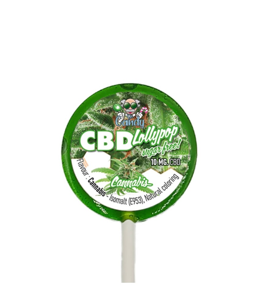 CBD Lolly's Cannabis 10 mg - 6 stuks CBD Lolly's Cannabis 10 mg - 6 stuks